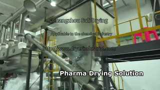 View Continuous Chemical Powder Fluid Bed Dryer For Pharmaceutical Demo